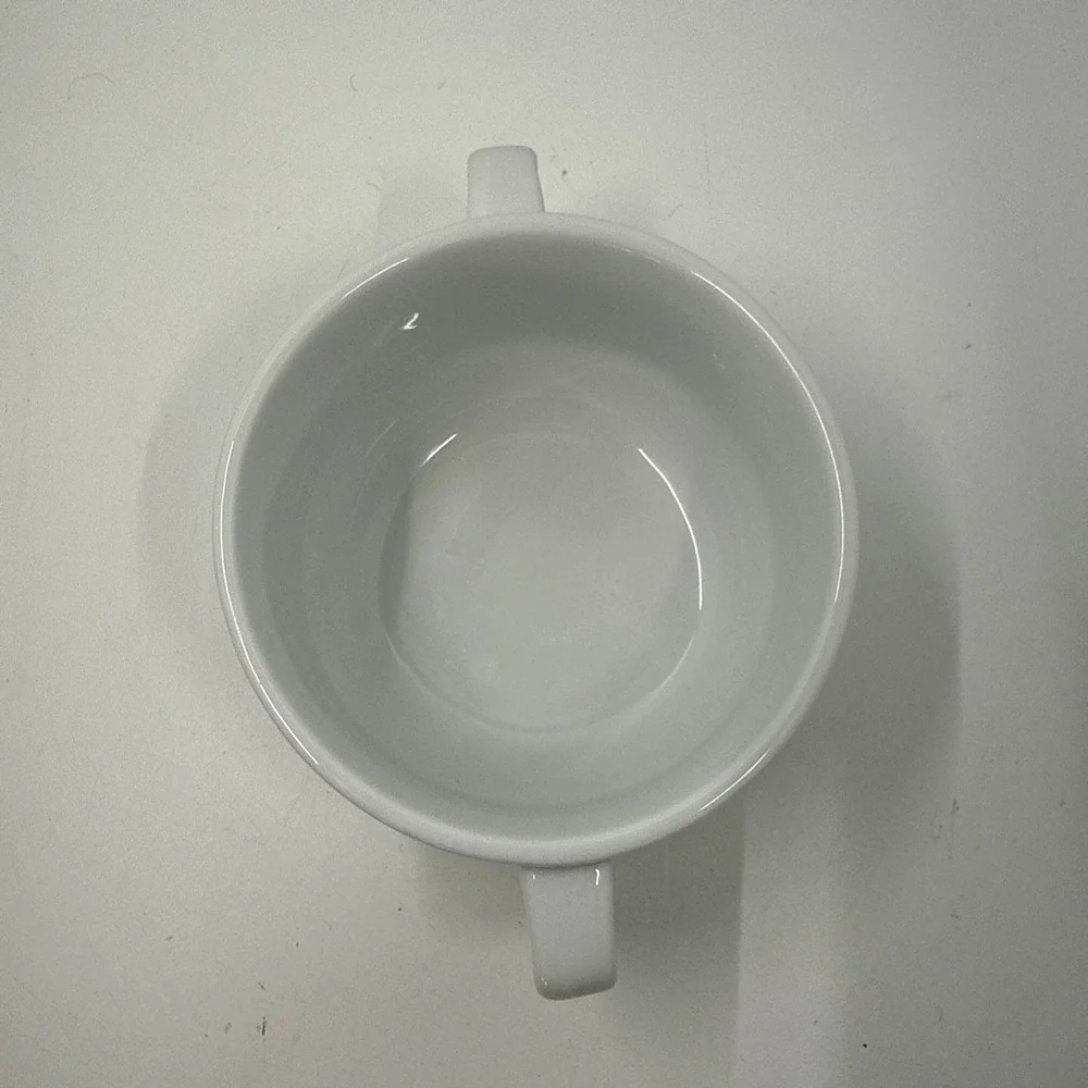 Vintage Continental Airlines‎ Stoneware Ceramic Soup Bowl Crock 8-1236 China